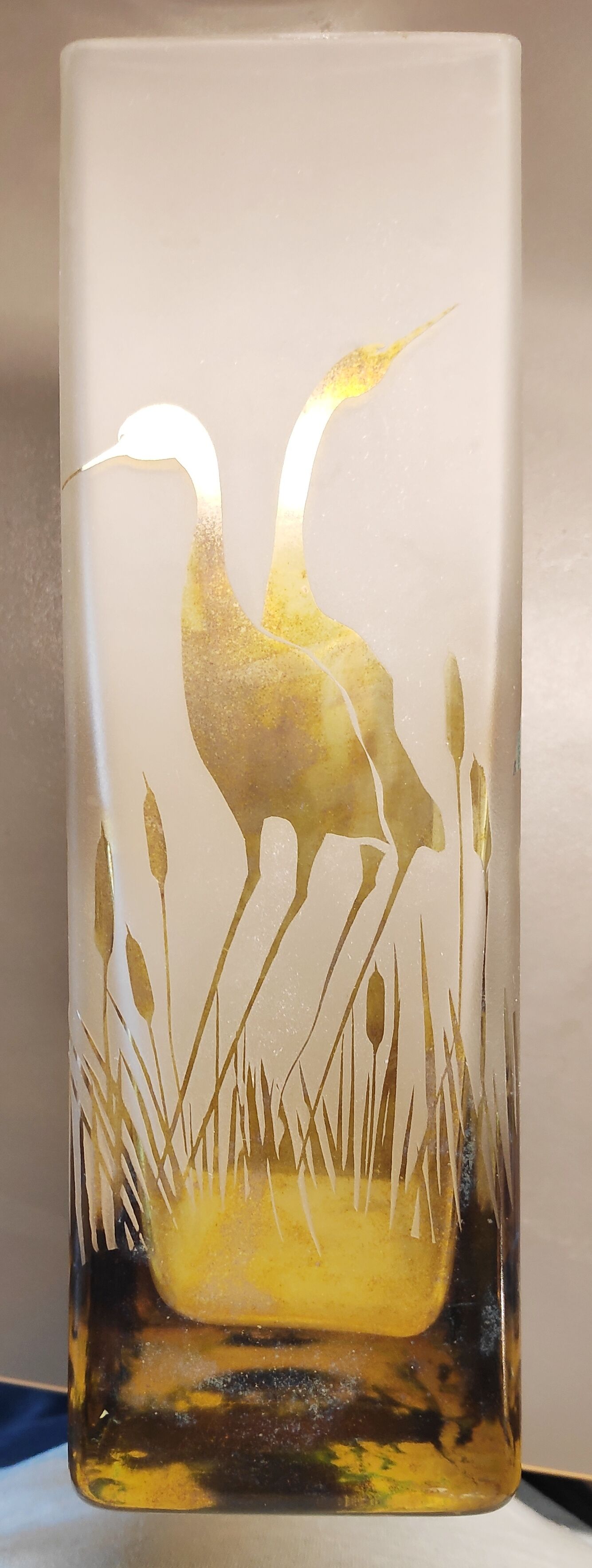 Vase signé Horna