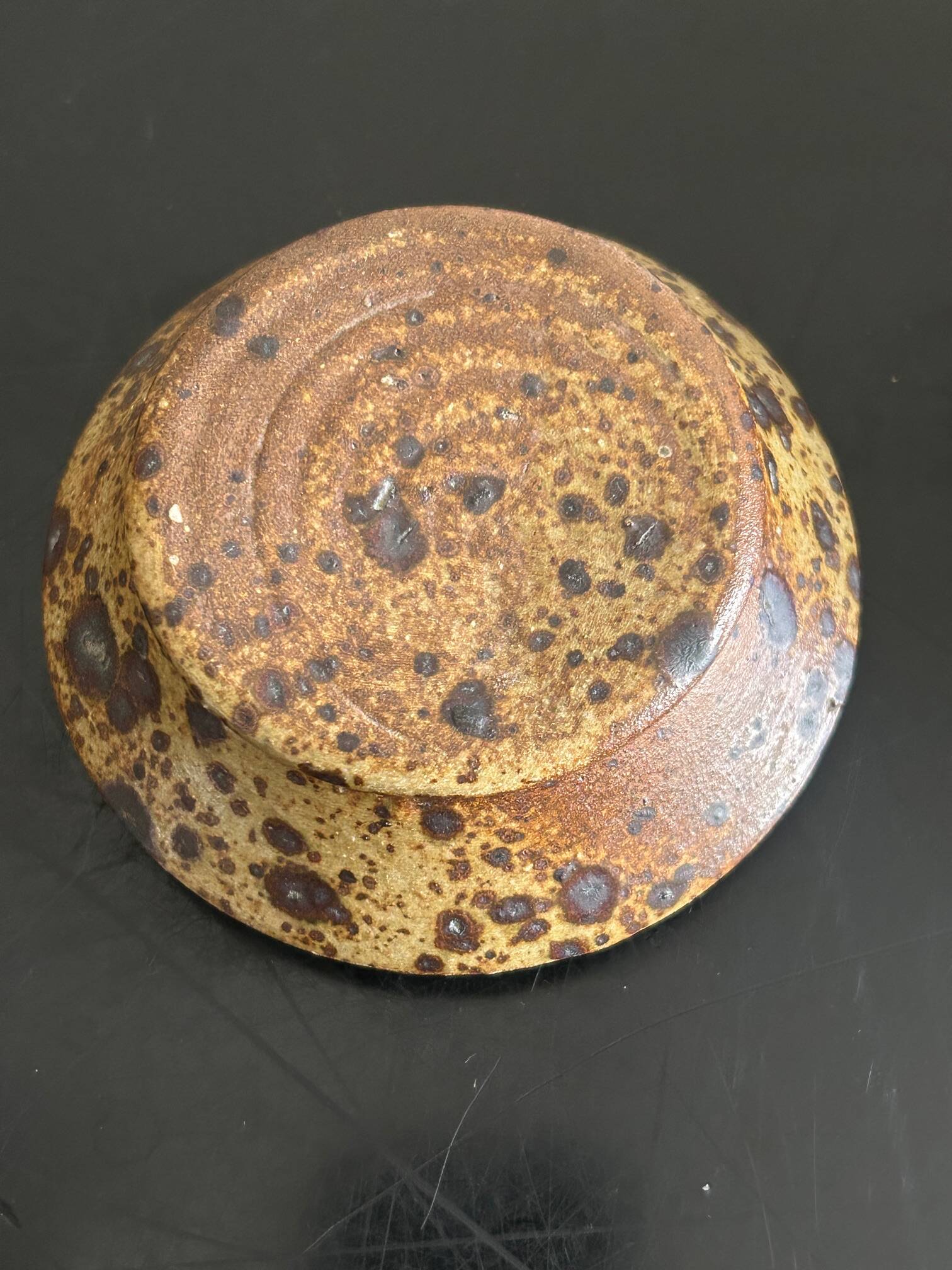 pyrite stone box Charles Gaudry Puisaye