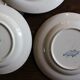 6 Terre de Fer blue Marcel Alésia Exotic Longchamp plates