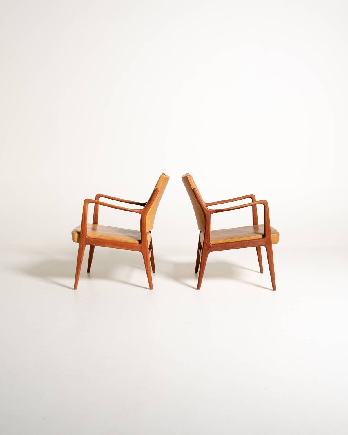 Pair of Scandinavian armchairs, 1960s