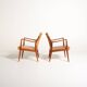 Pair of Scandinavian armchairs, 1960s