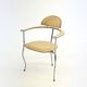 Set of yellow Marilyn Stiletto dining chairs Arrben Italy