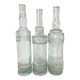 lot de bouteilles en verre moulé