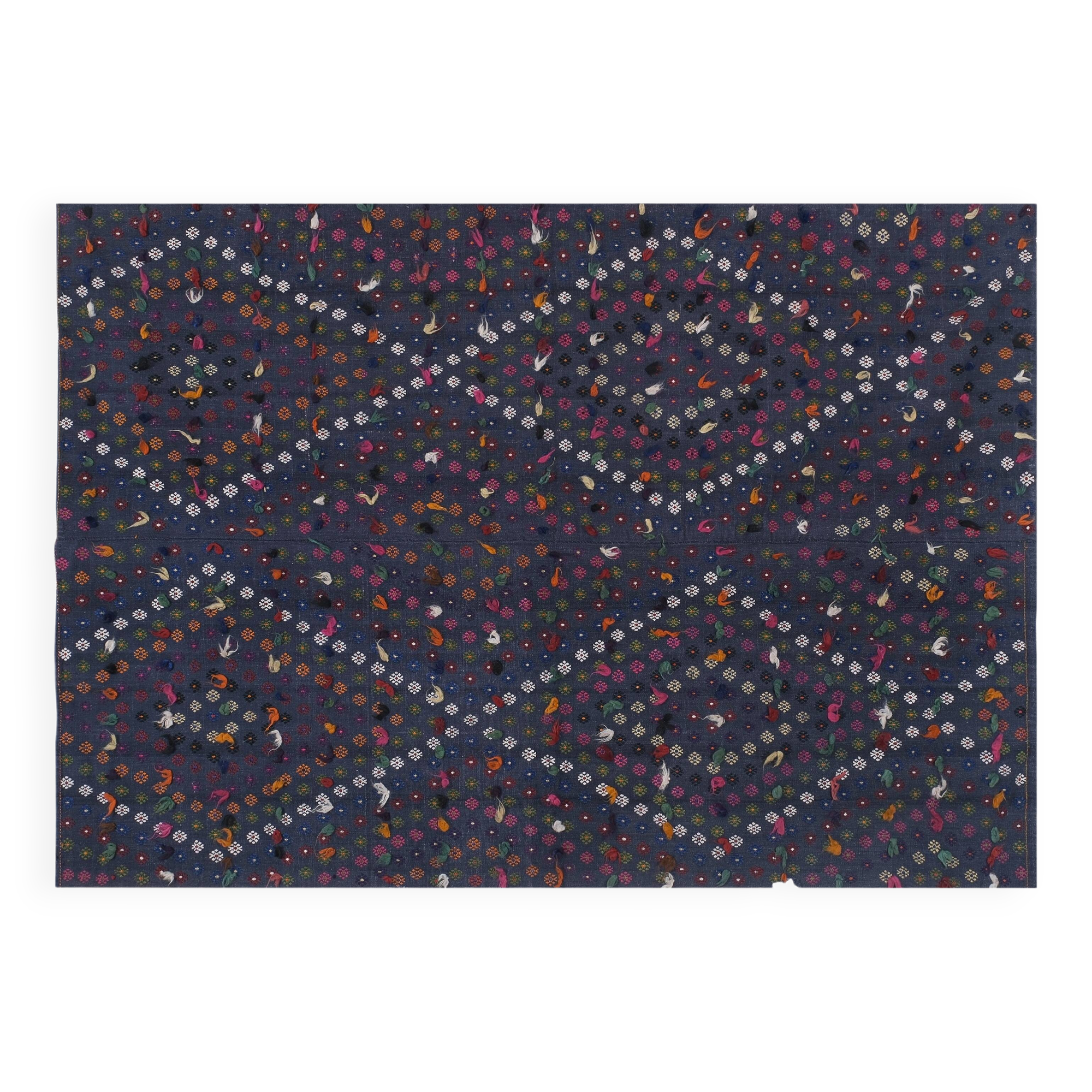 Tapis vintage turc de oushak tissé à la main 203x300 cm