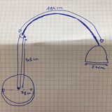 Lampadaire Arc