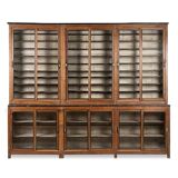 Antique Teak Bookcase with patina