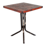 Metal bistro table Tolix circa 1950