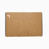 1960s mid-century modern tray, Holzsieb BT Wasungen, Germany