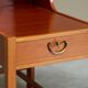 Pair of bedside tables by Nordiska Kompaniet in teak, 1952, by David Rosén.