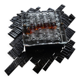 Poliarte Brutalist Wall Lamp by Albano Poli, 1970