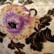 Old large Lunéville flower pot with Japanese floral decor