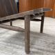 Modernist oak armchair