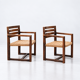 Modernist vintage armchairs (2 available)