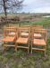 Vintage folding chairs