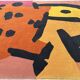 Contemporary Carpet after artist Paul Klee