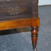 Large Coffee Table with Drawers on Both Sides by Theodore Alexander