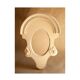 Miroir vintage en bois sculpté.