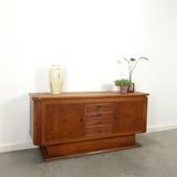 Vintage art deco wooden enfilade with drawers