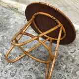 Rattan table 1950