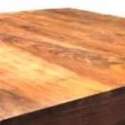 Table basse en bois, table ethnique