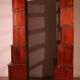 pair of Globe Wernicke London bookcases known as waterfall in mahogany circa