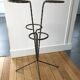 Wrought iron plant holders