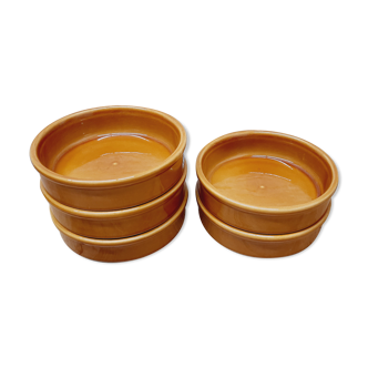 Lot 5 crème brûlée cups