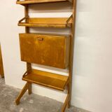 Mid-Century Wall Cabinet bookcase secretary by Cees Braakman for Pastoe