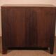 Bombé commode in mahogany from the early 19th century.