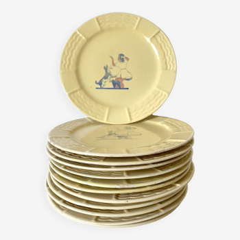 Old plates from the 50s and 60s Perfecta,