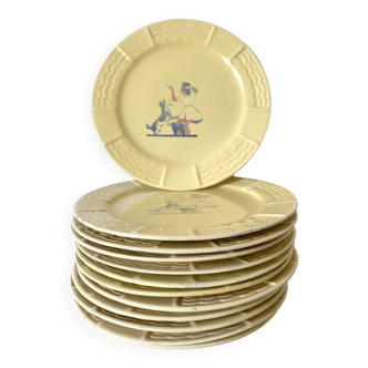 Old plates from the 50s and 60s Perfecta,