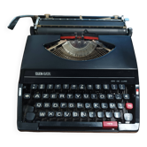 Quen Data 680 De Luxe BLACK typewriter revised new ribbon