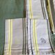 Lot de 2 nappes et six serviettes monogrammées