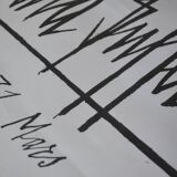 Bernard Buffet Saint Tropez Lithograph Poster Mourlot Paris 1984