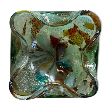 Tutu-frutti glass pocket trays from Murano circa 1960