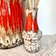 Vintage Schleurih ceramik Fat Lava vase