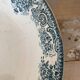 Shallow dish in ironstone 28 cm, Printania Amandinoise