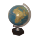 Lampe Globe terrestre mappemonde Grange Batelière 1973