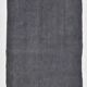 5x8 Anthracite Grey Handwoven Vintage Kilim Rug, 159x235 Cm