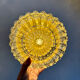Vintage glass moulded globe wall or ceiling light.
