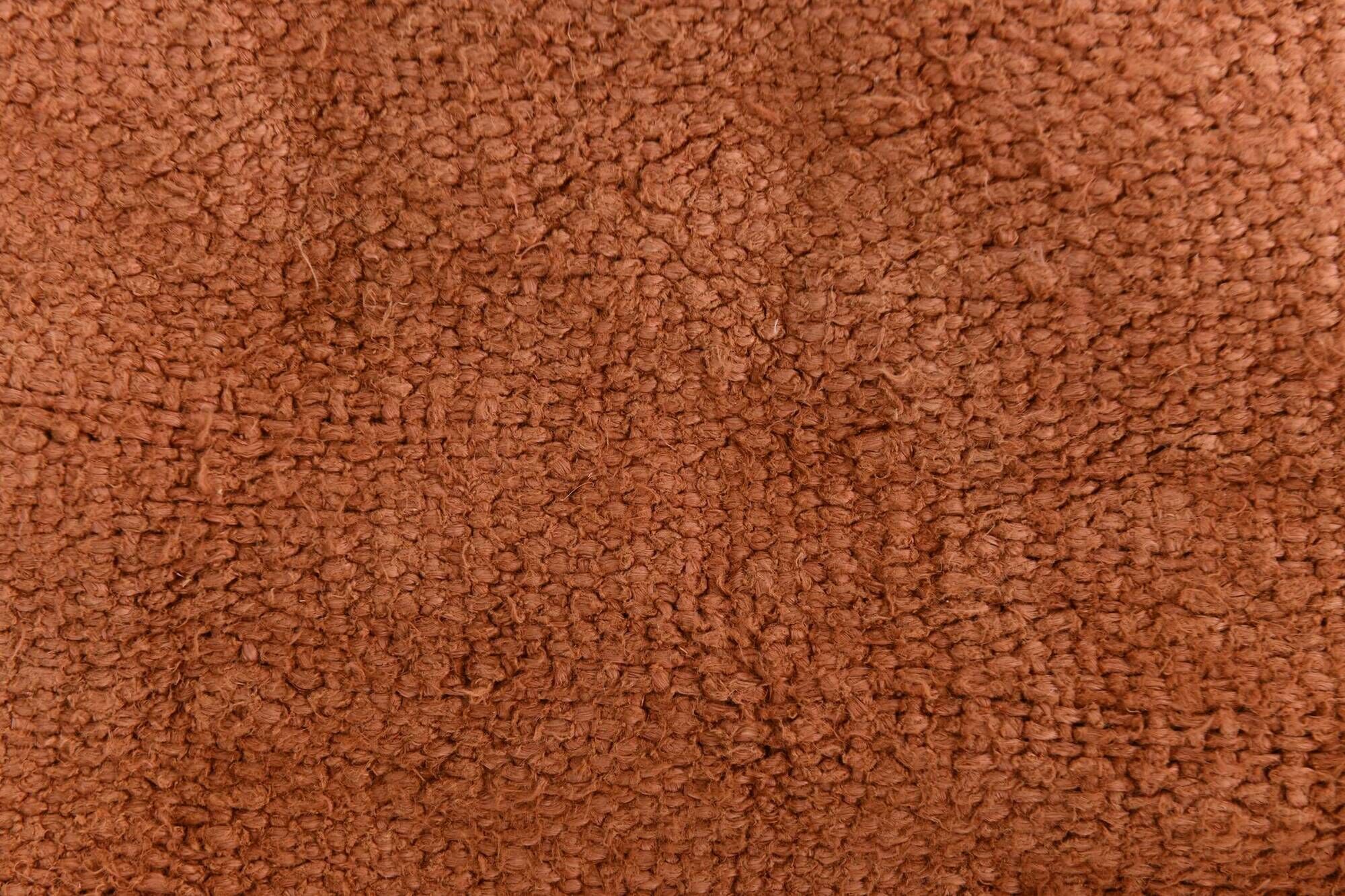 Kilim Turc Vintage Terracotta Uni, Tapis Naturel pour Salon et Chambre