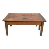 1m19x53 cm old rustic farmhouse coffee table