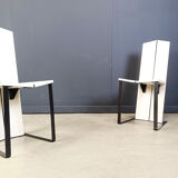 Post modern dining chairs, set of 6 - 1980s