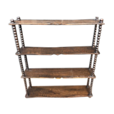 Antique wood shelf