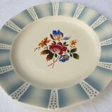 Set 10 plates Claude de Sarreguemines 1930