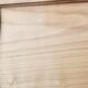 Table d'appoint porte revue bois et cannage