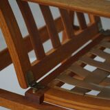 Børge Mogensen, a pair of BM2256 lounge chairs in oak and jute, Denmark, 1960s.