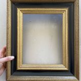 Old gold and black frame