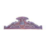 Fronton d'armoire en bois