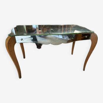 Table basse miroir art déco